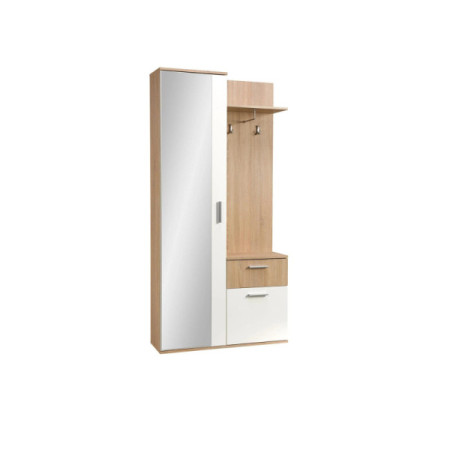 GARDEROBA Z LUSTREM LUX